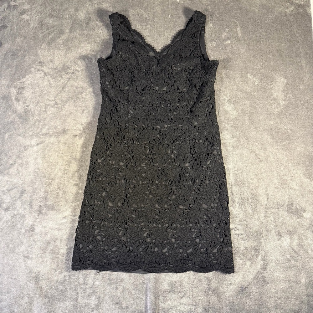 Ann Taylor Black Lace Dress